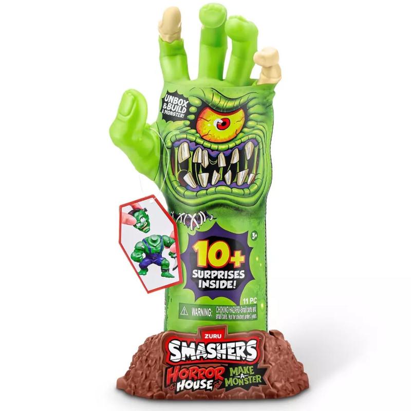 Smashers Horror House Mão Zumbi Make A Monster - Fun - Pelúcia